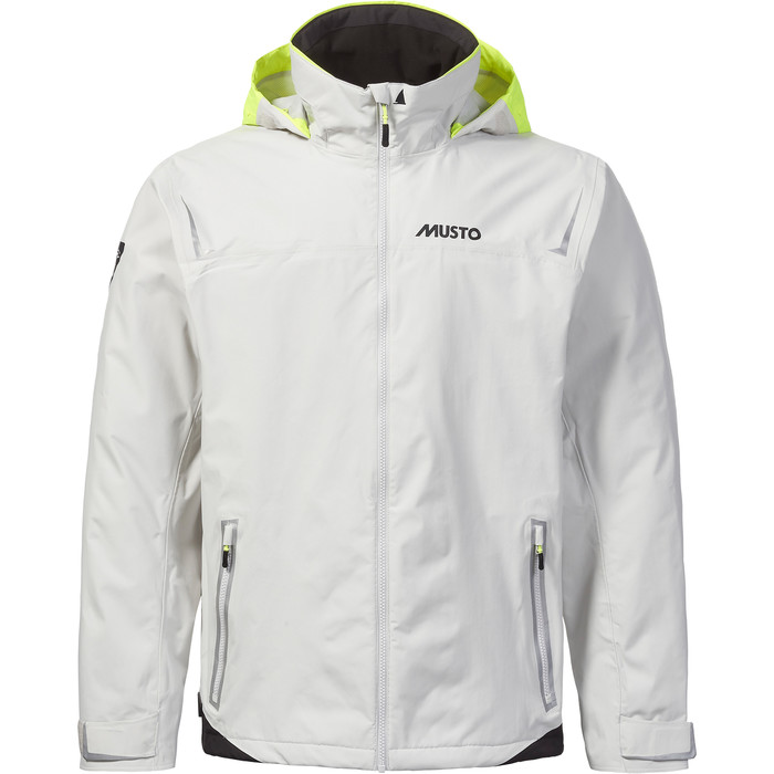 2024 Musto Mens Br1 Solent Segeljacke 82400 - Platin